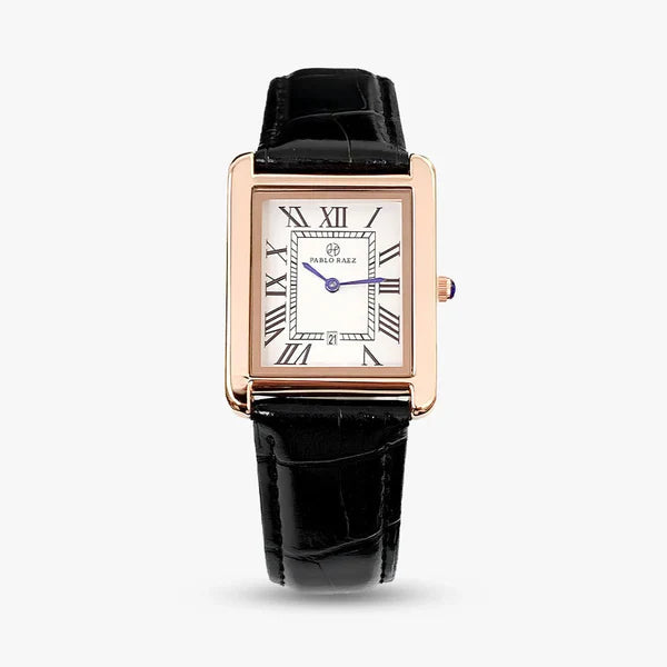 Venezia Ultra-Slim Rectangular Watch - Art Deco Edition