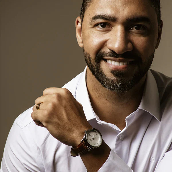 Florence Classic Dress Watch - 40mm (Genuine Leather)