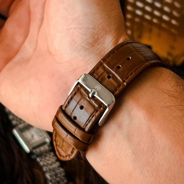 Venezia Ultra-Slim Rectangular Watch - Art Deco Edition